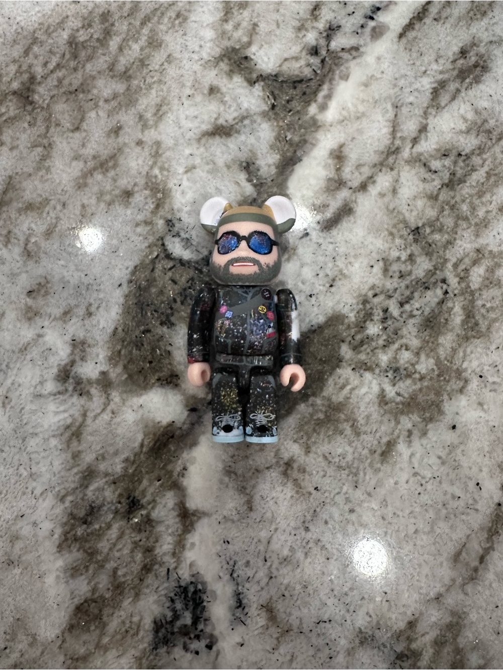 Bearbrick 100% Mr Brainwash Series 51 Super Secret